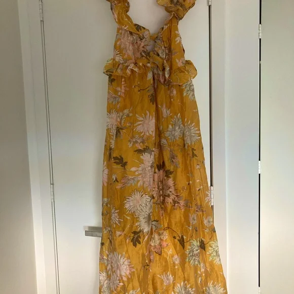 H&M Ruffled Yellow Dress - Picture 5 of 8